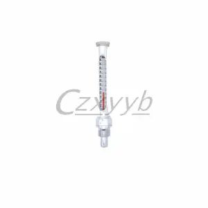 XY-002 Metal Bushing Glass Thermometer