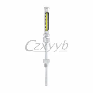 XY-002 Metal Bushing Glass Thermometer